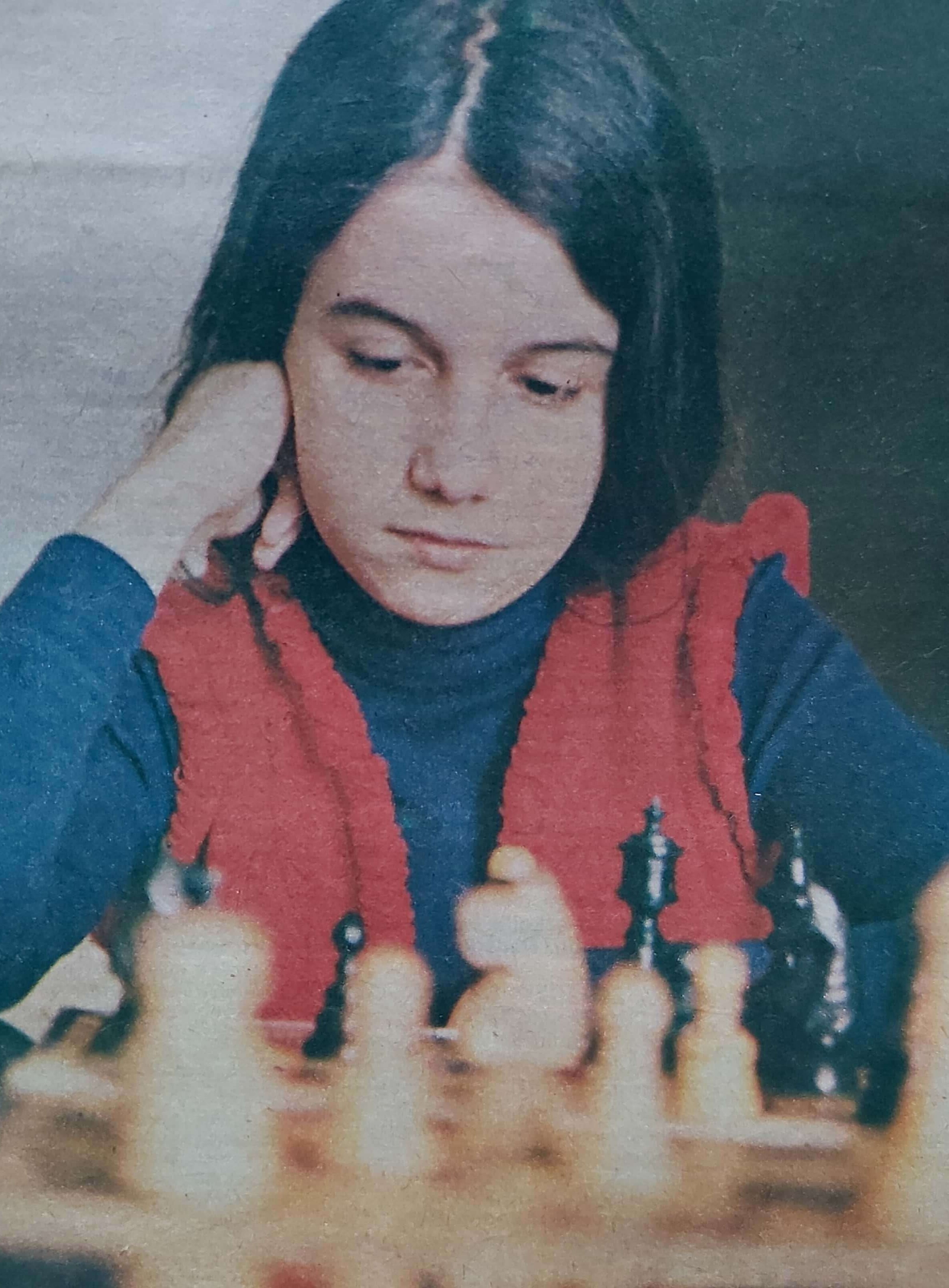 Agnieszka Brustman jako licealistka Agnieszka Brustman jako licealistka