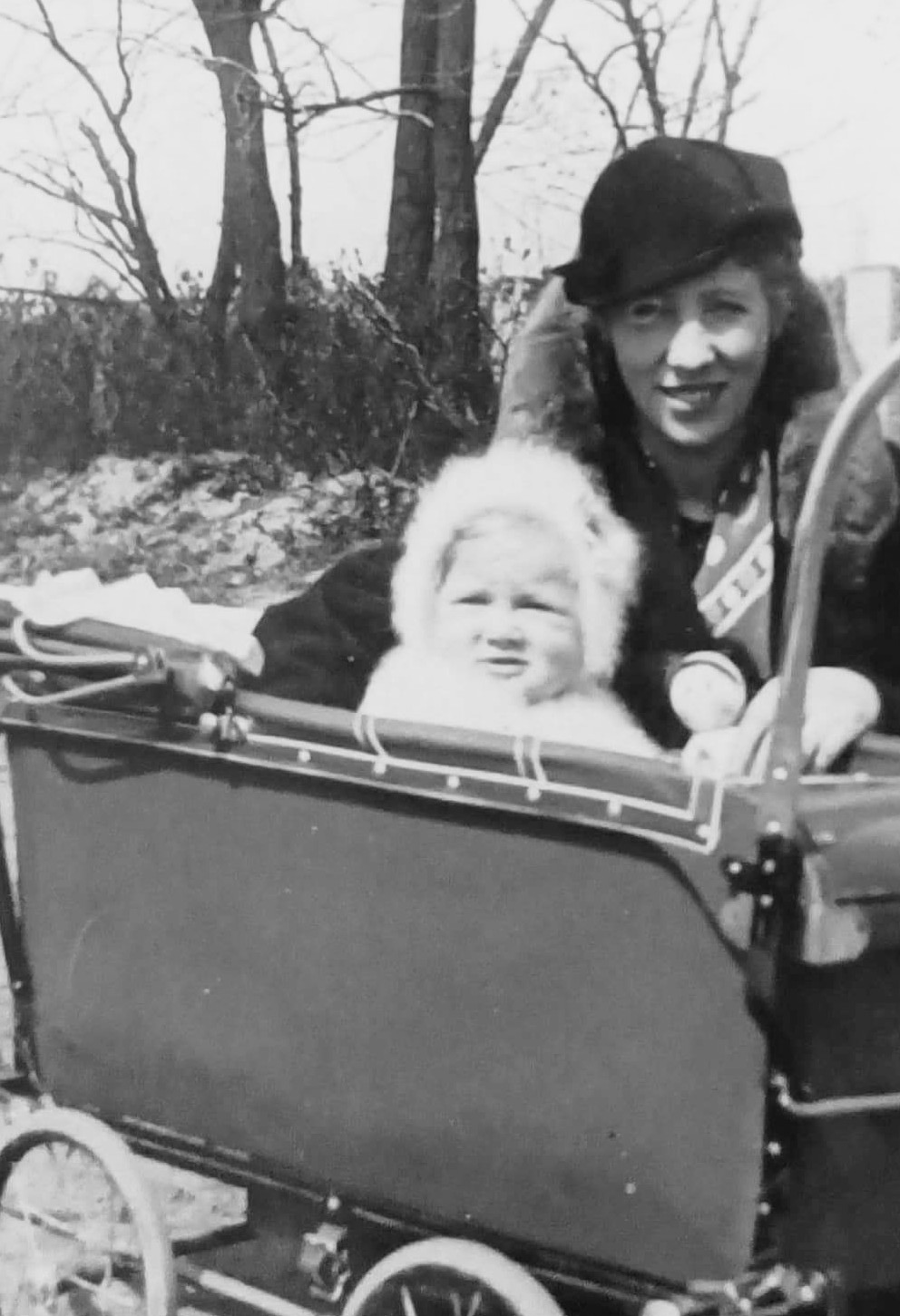 Ewa Szermińska-Morsakowska z mamą Ewa Szermińska-Morsakowska z mamą